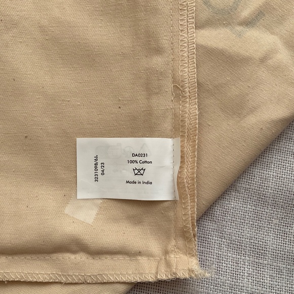 •Louis Vuitton Large Cotton Drawstring Dust Bag NEW Made In India - Picture 8 of 10